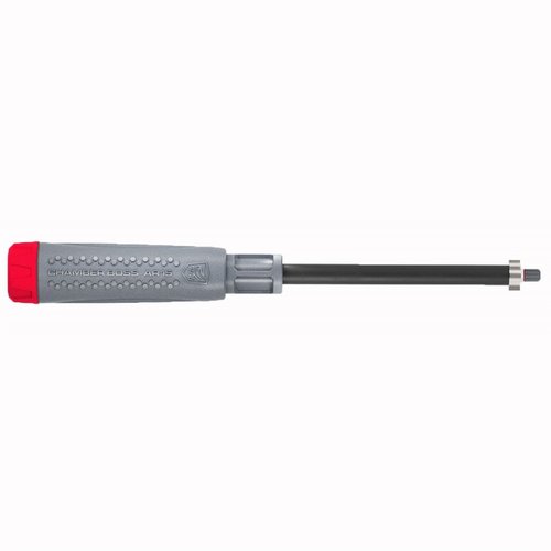 Effortlessly remove baked-on carbon from your AR-15 with the ergonomic Chamber Boss, featuring all tools stored in the handle and a handy Pivot Lock for easy cleaning.
