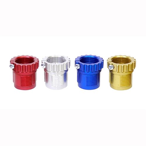 Enhance your reloading with LEE Precision Spline Drive Breech Lock Bushings: quick-change, color-coded for easy identification, and no lock rings needed!