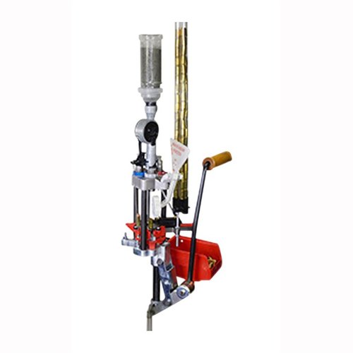 The Lee Precision PRO 4000 Press Kit offers a complete reloading solution with no adjustments, quick cartridge changeover, and ergonomic features for comfort.
