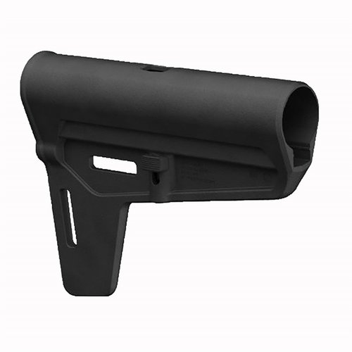 The Magpul BSL Arm Brace enhances one-handed control of AR pistols with adjustable LOP, ambidextrous sling options, and durable construction.