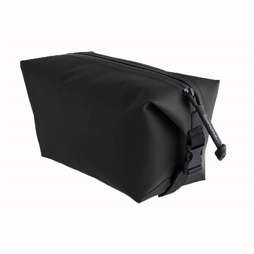 The DAKA Takeout Pouch is a durable, weather-resistant 3.5L bag with a YKK Aqua Guard zipper, quick-release buckles, and expandable opening for versatile storage.