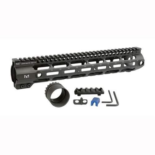 Enhance your DPMS AR .308 with Midwest Industries' 12.625" Combat Rail Handguard, featuring durable aluminum, M-LOK slots, and quick-detach sling points.