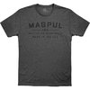 MAGPUL GO BANG PARTS CVC T-SHIRT CHARCOAL X-LARGE