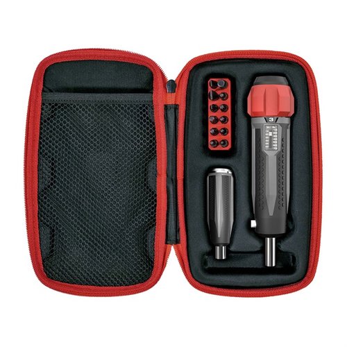 The Real Avid Smart-Torq® Precision Torque Driver offers adjustable torque settings, ergonomic grip, intuitive feedback, and a comprehensive 12-bit set for optimal firearm assembly.