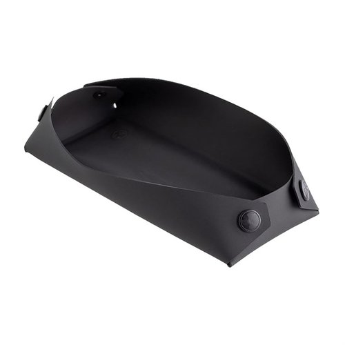The Magpul DAKA Magnetic Field Tray features a durable design, magnetic surface for small parts, and a walled workspace, ideal for organizing tools on the go.