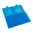 MTM CASE-GARD FLIP TOP PISTOL AMMO BOX 9MM-380 ACP 200 ROUND CLEAR BLUE