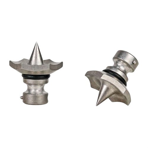 Enhance your Atlas 5-H & Super CAL bipods with durable 416 Stainless Steel Raider Cleat Feet, easily installed for superior stability and performance.