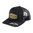 AR15.COM BLACK SNAPBACK W/ BLACK MESH- OLIVE RUBBER HEXAGONAL PATCH