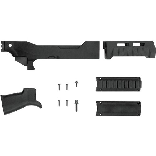 The SB22 Takedown Chassis Kit offers a lightweight, modular design for Ruger 10/22, featuring an M1913 rear, ambidextrous QD sling socket, and includes Reptilia CQG Grip.