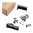MODLITE SYSTEMS IR850 HEAD PISTOL LIGHT, BLACK