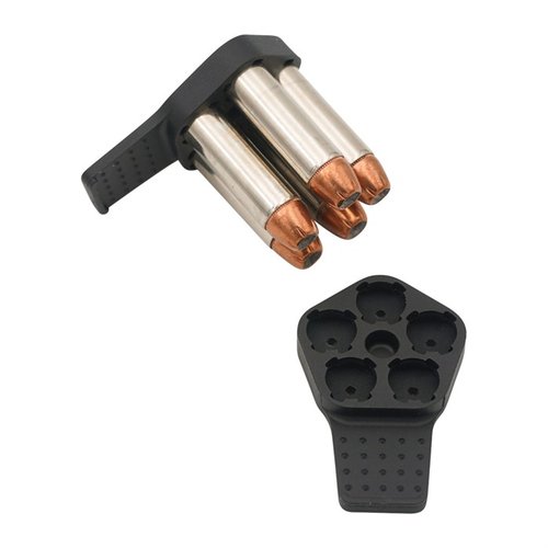 The ZETA6 J-CLIP-R™ fits 5-shot Ruger LCR/LCRx in 38SP/357 Magnum, made from durable, BPA-free polyurethane, ensuring a reliable grip in any environment.