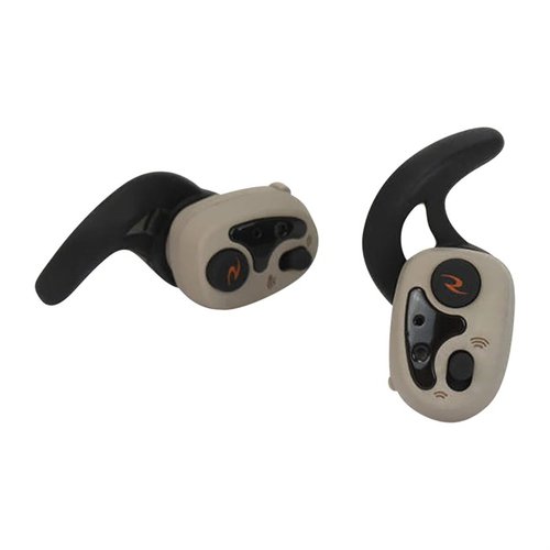 Experience all-day comfort with RADIANS Vertex™ NANO Wireless Earbuds, featuring 120 hours battery life, 5X sound enhancement, and quick reaction time for safety.