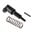 STRIKE INDUSTRIES AR-15 EXTENDED FORWARD ASSIST LIGHTWEIGHT LOW PROFILE BLK