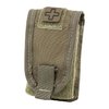 The Eleven 10 Tourniquet Pouch holds a SOF-T®T Wide Tourniquet, mounts on belts or MOLLE, features a medical patch, and is made from durable 1000D Cordura.
