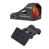 SWAMPFOX OPTICS REBEL 45 OFFSET DOT SIGHT MOUNT & LIBERTY RED DOT BLACK