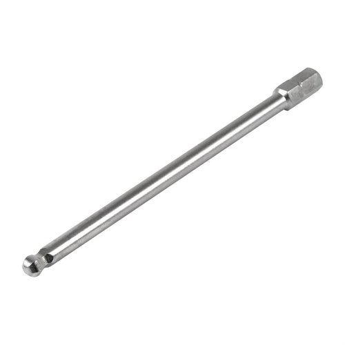 The FIX IT STICKS Extended Action 4" Long 1/8" Ball End Hex Bit is perfect for tightening hard-to-reach screws, compatible with standard 1/4" drivers.