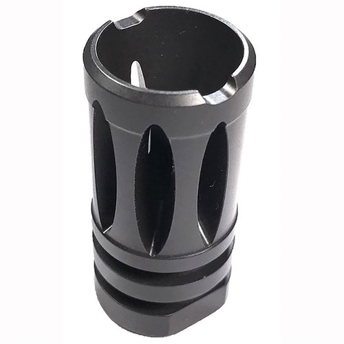 The AR-15 Stoner 63 LMG A2 Flash Hider offers superior flash suppression, improved muzzle rise compensation, and is precision machined for optimal performance.