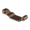 The AR-15 Enlarged Triggerguard features a durable 7075 aluminum build, enhanced space for gloved fingers, and a secure fit with a set screw and roll pin.