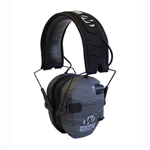 Experience enhanced clarity with Walkers Game Ear Razor Digital Ear Muffs, featuring advanced sound suppression, 360-degree mics, and ergonomic design for comfort.