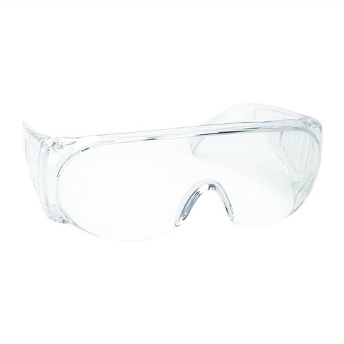 Walker's Full Coverage Shooting Glasses offer high impact polycarbonate lenses, 99% UV protection, and a wraparound design for comfort over prescription glasses.