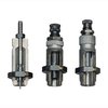 The RCBS 3-Die Roll Crimp Set efficiently sizes, expands, and seats bullets in straight-wall cartridges, ensuring precise loading and reliable performance.