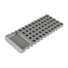 The AREA 419 Billet Loading Block features 50 tight-fit holes for various calibers, rubber pads for stability, and a powder-catching divot for safety.