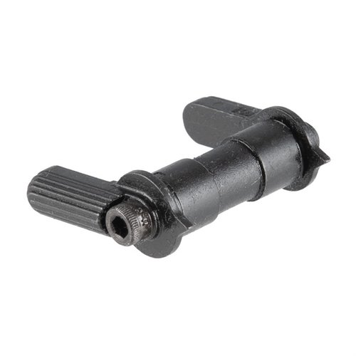 Enhance your AR-15 with the Sons of Liberty Gun Works Ambidextrous Safety Selector, designed for Mil-Spec rifles, offering improved accessibility and control.