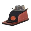 The Edgewood Original Rear Bag offers stability with a heavy sand fill, reinforced leather sides, and a multi-layered donut base for precise benchrest shooting.