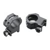 The WEAVER Four Hole Skeleton Rings offer maximum holding power with four Torx screws, lightweight aircraft-grade aluminum, and durable Type III hard-coat anodizing.
