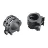 Weaver's Six-Hole Picatinny Rings offer maximum security with six screws, an improved crossbolt design, Type III anodized finish, and no-strip Torx screws for tactical precision.