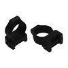 DURASIGHT SIGHTING SYSTEMS 1" MEDIUM ALUMINUM SCOPE RINGS BLACK
