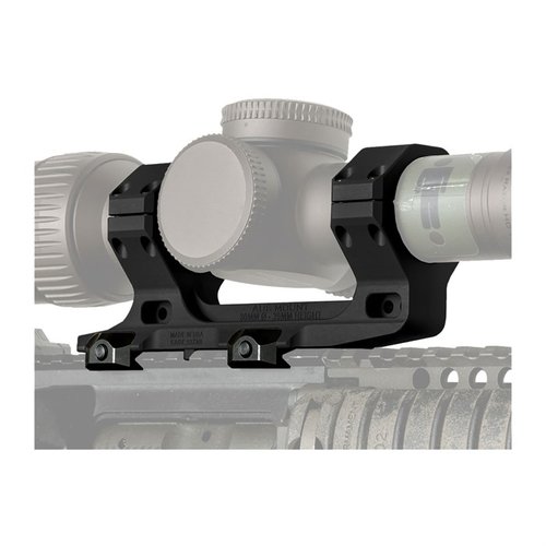 The Reptilia AUS Optic Mount features a low-profile design, durable 7075-T6 aluminum construction, and a secure attachment to M1913 rails, backed by a lifetime warranty.