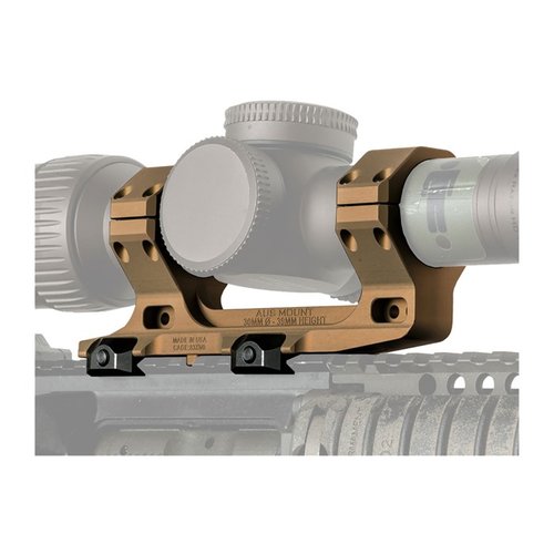 The Reptilia AUS Optic Mount offers a low-profile design, durable 7075-T6 aluminum construction, and secure attachment to M1913 rails, all backed by a lifetime warranty.