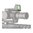 REPTILIA CORP ROF RISER 2.5MM FOR TRIJICON RMR/SRO BLACK