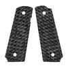 Enhance your grip with VZ Hydra 1911 grips, featuring aggressive texture, stunning G-10 Burl patterns, and compatibility with popular full-size 1911 models.