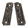 Upgrade your 1911 with VZ Grips Alien grips in Hyena Brown Burl, offering style, comfort, and a secure grip for all full-size models, perfect for any use.