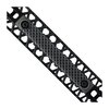 Enhance your firearm with VZ Grips M-LOK Panel 3 Slot Operator, featuring a ridged cross-cut texture for superior grip and control, fitting 3 M-LOK slots.