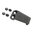 BLACKHAWK STACHE IWB BELT CLIP 1.5" BLACK