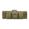 The Bulldog Cases Deluxe Single Tactical Rifle Case features a zippered rifle compartment, adjustable Velcro ties, padded backpack straps, and MOLLE compatibility.