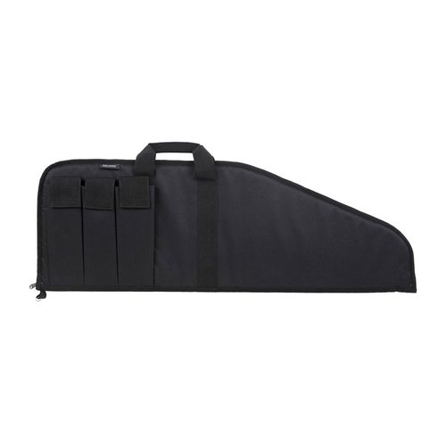 The PIT BULL TACTICAL CASE features a water-resistant outer shell, heat-resistant lining, thick padding, and extra magazine pouches for ultimate protection and convenience.