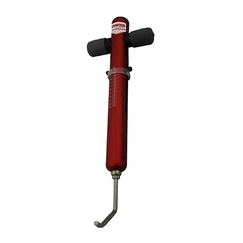 The Birchwood Casey Firearm Trigger Scale measures 0-11 lbs in ¼-pound increments, featuring an ergonomic design and rubber-dipped handle for easy, scratch-free use.