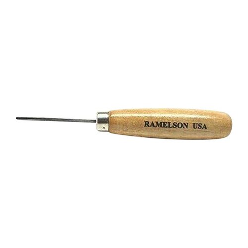 Enhance your gun stock restoration with U.J. Ramelson's Veiner Tools, featuring 3/32", 1/8", and 5/32" sizes for precise line touch-ups. Made in USA.