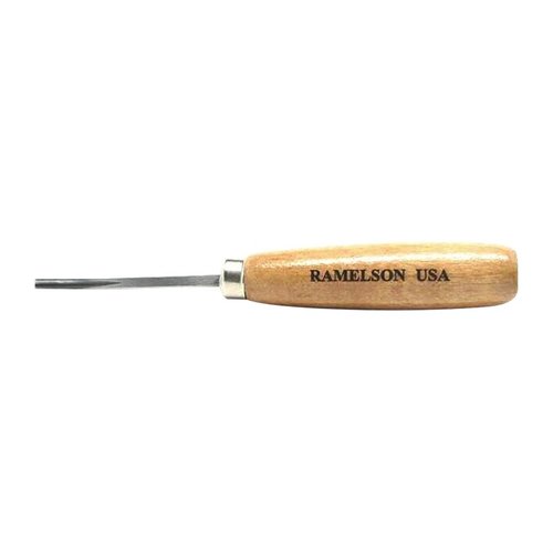 The U.J. Ramelson Veiner Line Restoration Tools feature durable hardwood handles and precision 60-90 degree V shapes for expertly touching up gun stock lines.