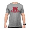 The Magpul University Athletic T-Shirt offers comfort with a tag-less interior, durable double-needle stitching, and a stylish crew neck design, perfect for any shooter.
