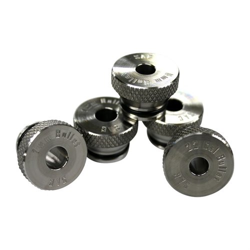 Achieve precise bullet measurements with the 20 Caliber Modular Headspace Comparator Inserts, featuring a unique 3.0 degree lead angle for accuracy.