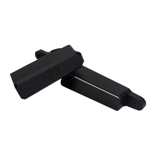 The Hawkins Precision Hunter Magazine offers flush design, enhanced capacity for longer rounds, and durable billet aluminum construction for efficient hunting.
