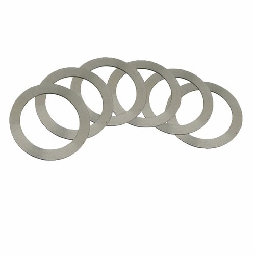 The YANKEE HILL MACHINE CO. Barrel Shim Set ensures precise orientation of your timed muzzle device, featuring shims in various thicknesses for perfect alignment.