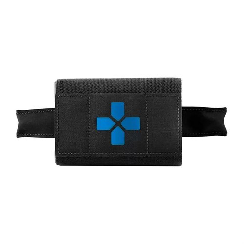 The Micro Trauma Kit NOW! is a compact, belt-mounted first aid kit designed for quick access to lifesaving supplies, perfect for everyday carry and emergencies.