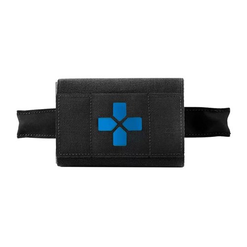 The Micro Trauma Kit NOW! Pro is a compact, belt-mounted first aid kit designed for quick access to essential medical supplies, perfect for EDC and emergencies.
