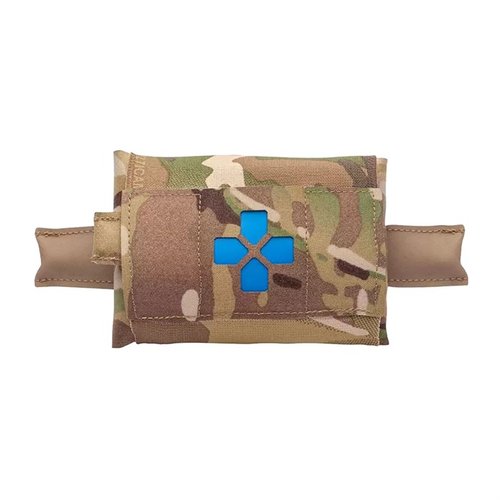 The Micro Trauma Kit NOW! Pro is a compact, belt-mounted trauma kit for quick access to lifesaving supplies, ideal for law enforcement, citizens, and hunters.